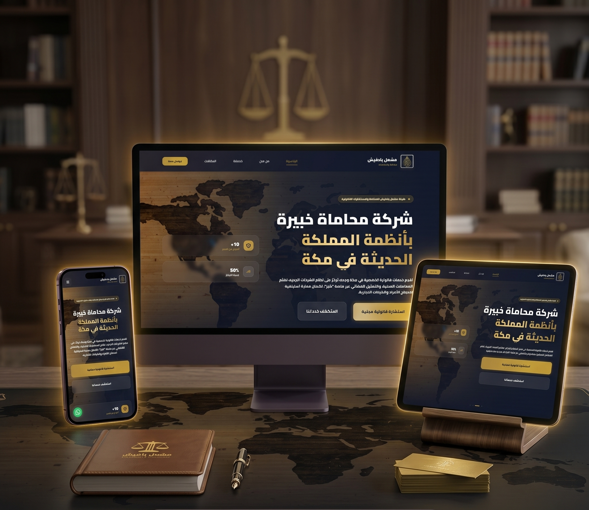 موقع شركة مشعل بادغيش